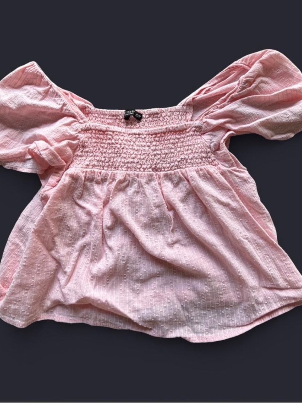 Light pink Cotton on top